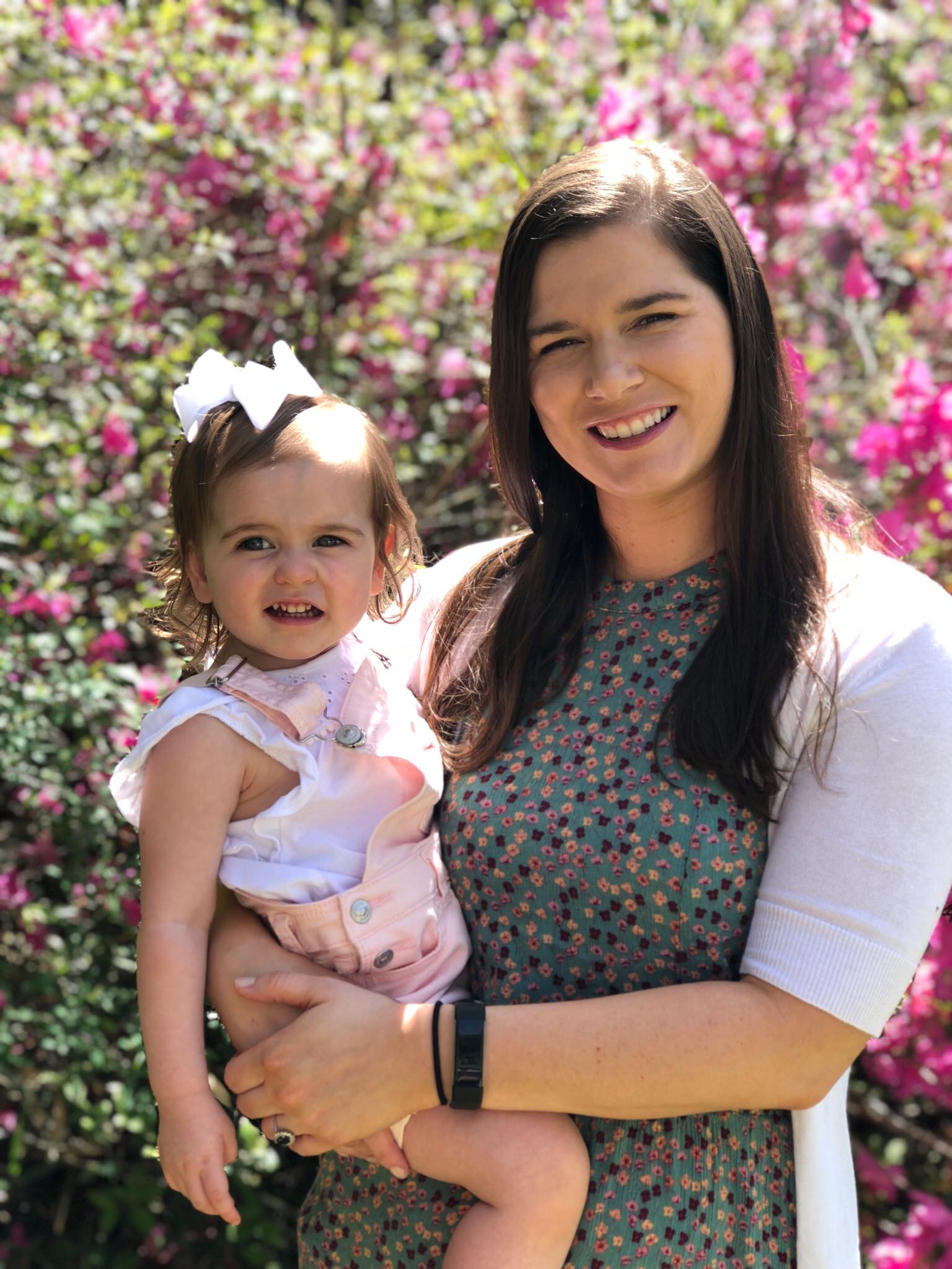 Shannon Hartin and her daughter